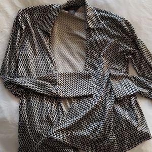 Banana Republic wrap top